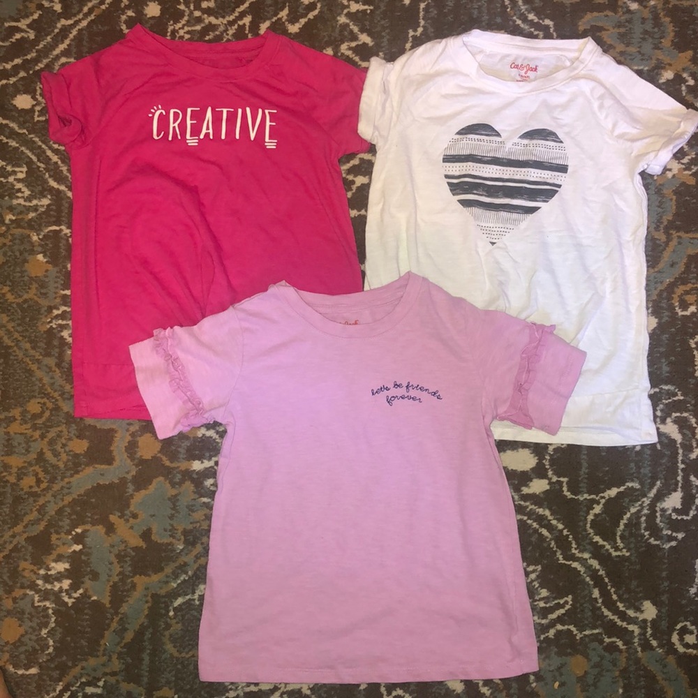 Girls Cat&Jack Shirts Size Small